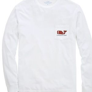 Vineyard Vines touchdown long sleeve tee